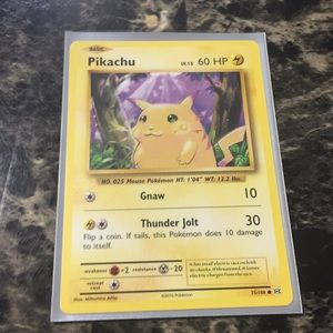 Pikachu Xy evolution Mint 35/108